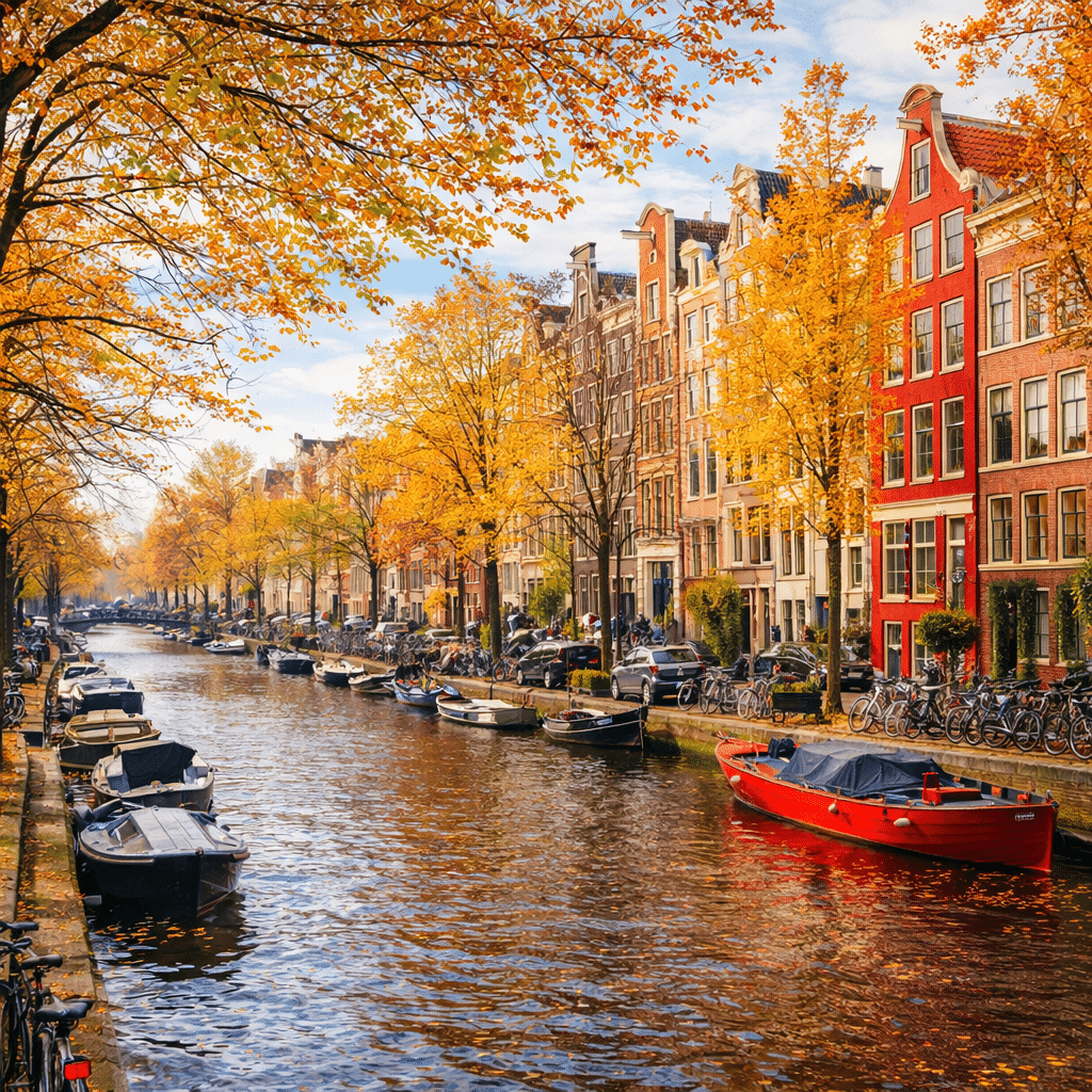 Amsterdam im Herbst