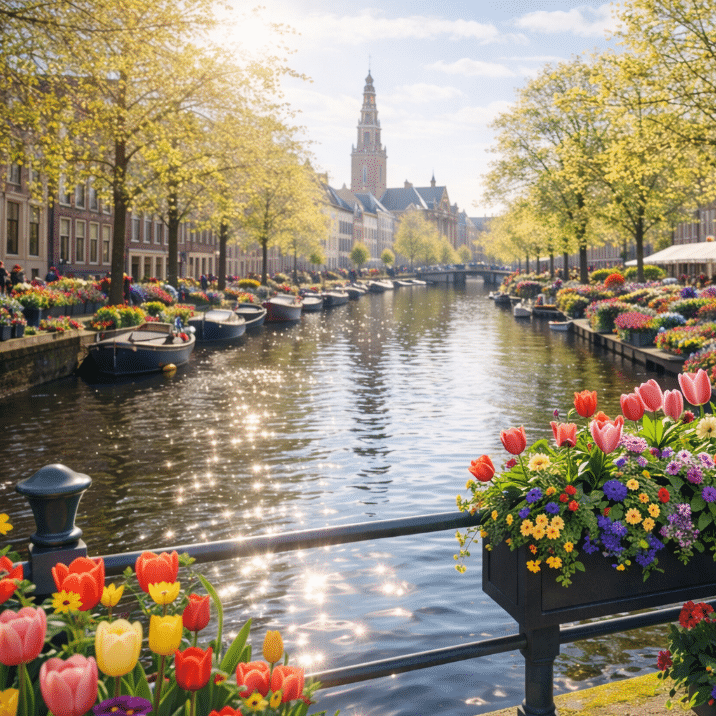 Bloemenjahrmarkt in Groningen