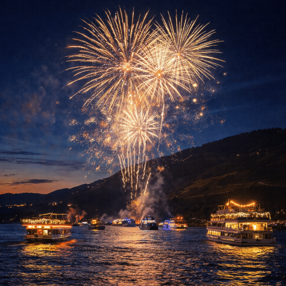 Rhein in Flammen